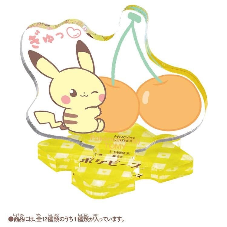 Poke Piece Acrylic stand that connects a little ~Colorful Fruits~