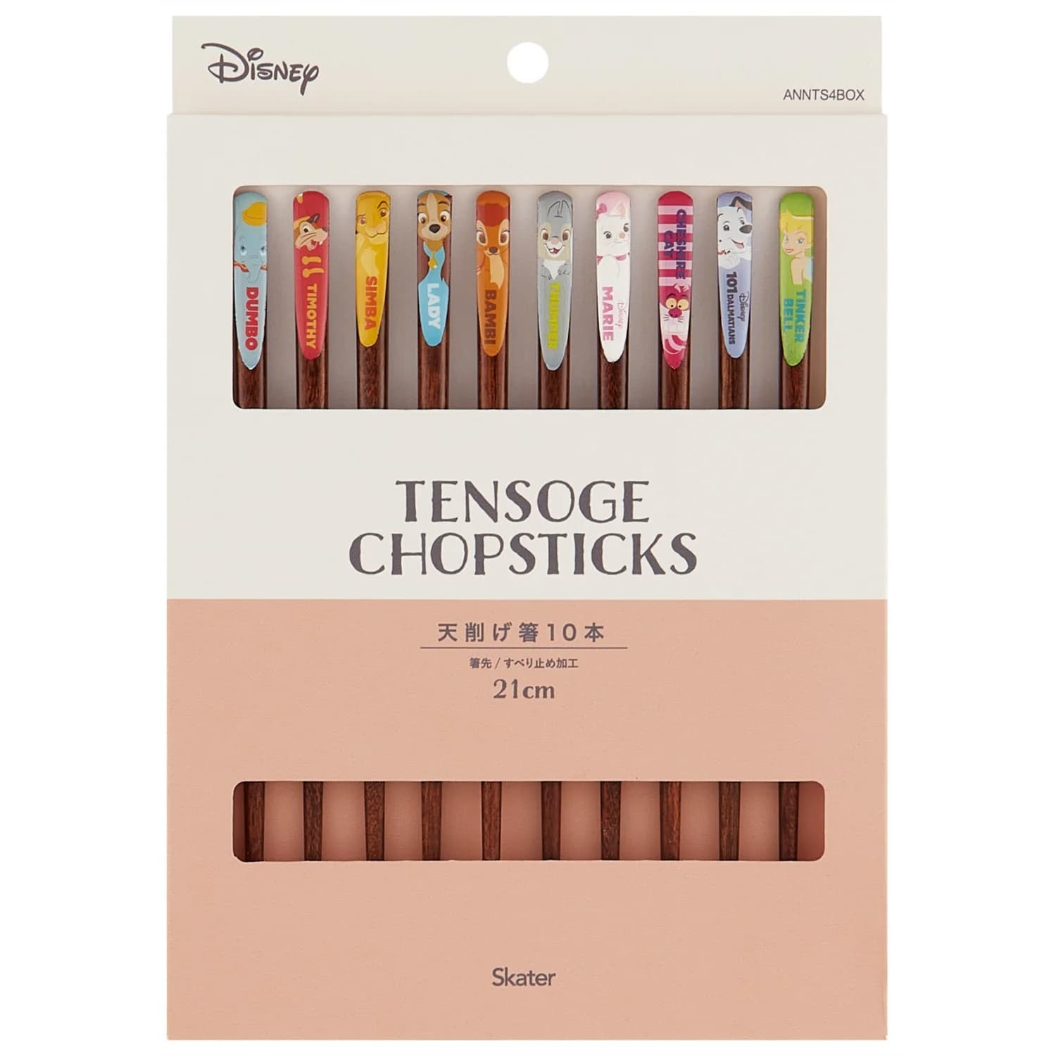 Skater Chopsticks Set of 10 Disney Classic/ANNTS4BOX_682582