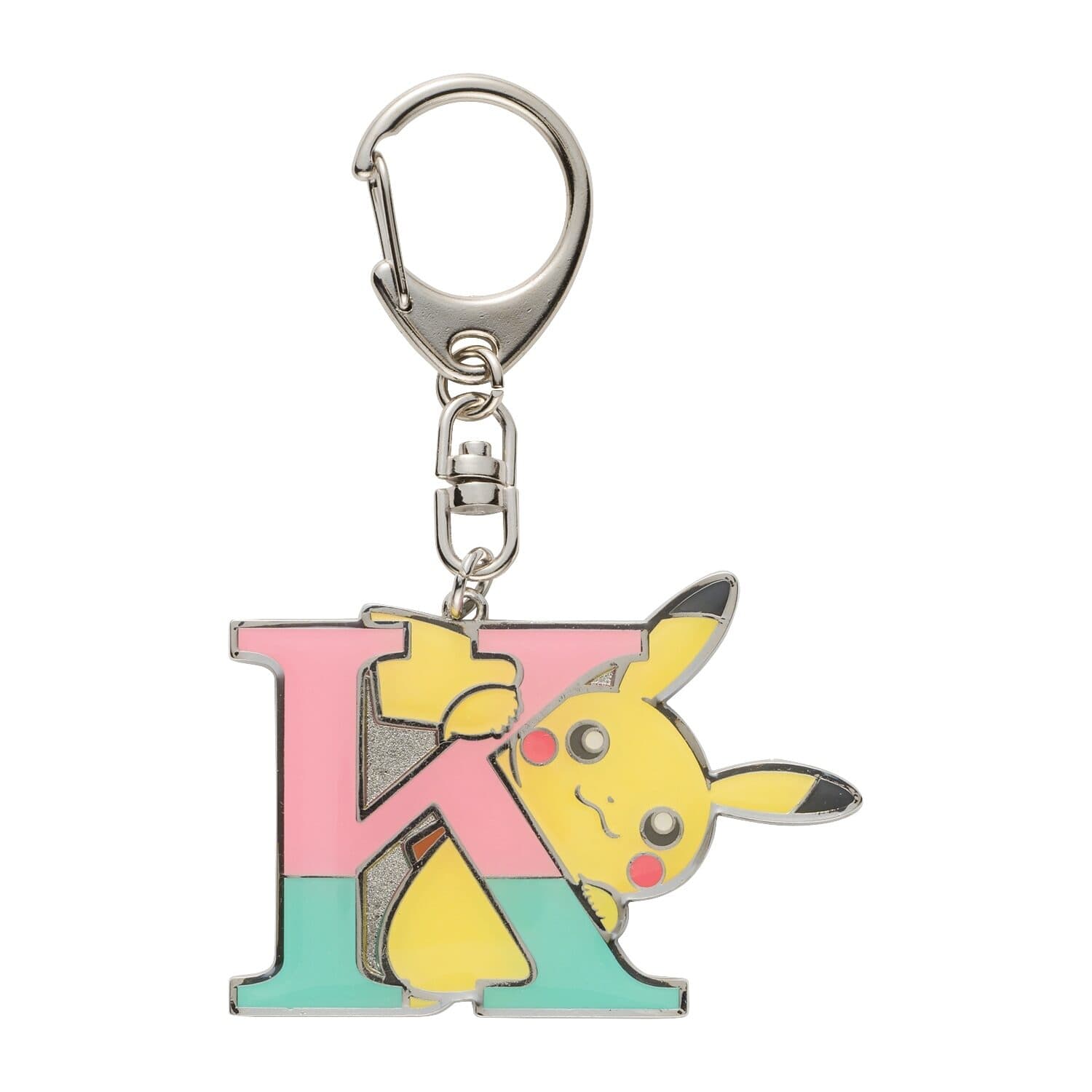 Alphabet key chain Pikachu K